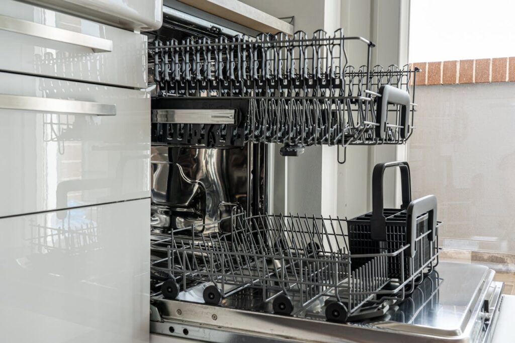 open-dish-washer