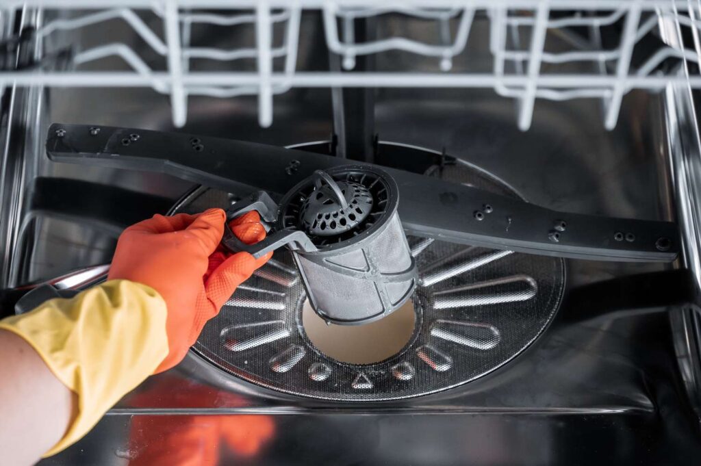 Replace a Dishwasher Filter Yourself